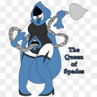 The Queen Of Spades - Cartoon, HD Png Download