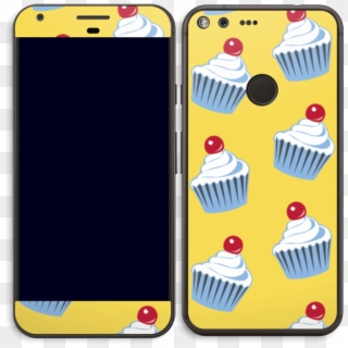 Cute Small Cupcakes Skin Pixel Xl - Smartphone, HD Png Download