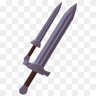 Dual Swords - Sword, HD Png Download