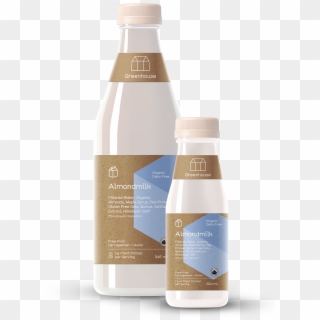 Greenhouse 2sizes Almondmilk Productshot %281%29 - Greenhouse Juice Almond Milk, HD Png Download