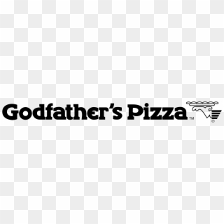Godfather's Pizza Logo Black And White - Graphics, HD Png Download