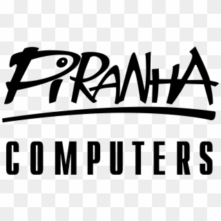 Piranha Computers Logo Png Transparent - Calligraphy, Png Download