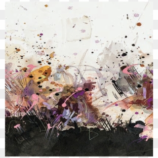 Purple Rain Glass Backsplash - Watercolor Backsplash, HD Png Download