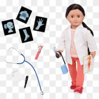 Nicola 18-inch Doctor Doll - Our Generation Doctor Doll, HD Png Download