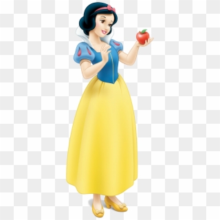 Blanca Nieves Png - Disney Princess Snow White With Apple, Transparent Png