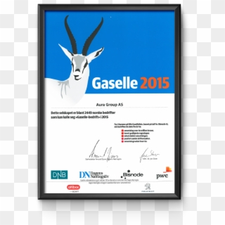 Certificates - Gaselle 2014, HD Png Download