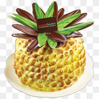 Ananas Sponge Cake - Pineapple, HD Png Download