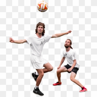 Playing In A Soccer Tournament Png Image - Man Playing Soccer Png, Transparent Png