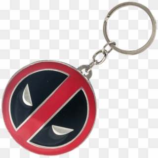 Deadpool Logo Metal Keychain - Keychain, HD Png Download