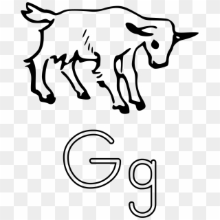This Free Icons Png Design Of G Is For Goat, Transparent Png