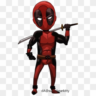 Deadpool Clipart Comic Book Character - Spider Man Chibi Hd, HD Png Download