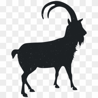 3600 X 3600 7 - Goat Silhouette, HD Png Download