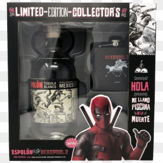 Espolon Tequila Blanco Deadpool 2 Edition In Box - Espolon Tequila Deadpool, HD Png Download