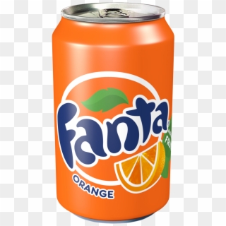 Coca Cola Clipart 330ml Png - Fanta Can, Transparent Png