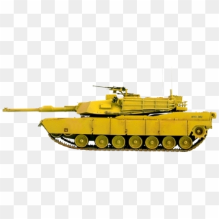 Yellow Military Tank, HD Png Download