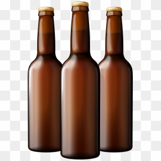 Brown Beer Bottles Png Clipart - Beer Bottle Clipart Png, Transparent Png