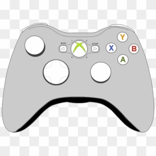 Xbox Controller Png Hd - Xbox 360 Controller Clipart, Transparent Png