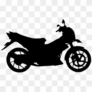 Free Png Motorcycle Silhouette Png - Transparent Background Motorcycle Clipart, Png Download