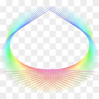 Abstract Clipart Pic - Abstract Rainbow Vector Png, Transparent Png