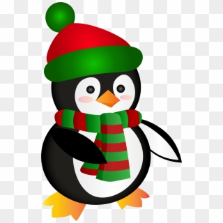 Free Png Cute Christmas Penguin Png - Merry Christmas Png Transparent Clipart Cute, Png Download