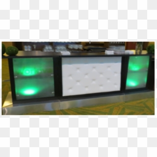 Leather Tufted Bar With Glowing End Caps - Lighting, HD Png Download