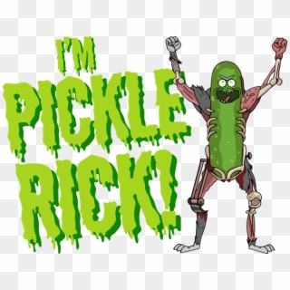 Pickle Rick - Illustration, HD Png Download