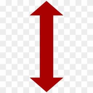 Double Arrow Icon Png Viewing Gallery - Two Way Red Arrow, Transparent Png