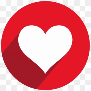 Facebook Heart Symbols Icons Pictures To Pin On Pinterest - Youtube Circle Logo Png, Transparent Png