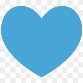 Heart Icon - Blue Heart Transparent Background, HD Png Download