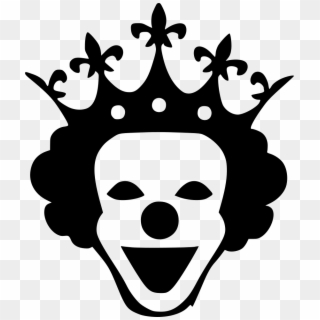 Horror Queen Mask Smile Crown Comments - Queen Crown Icon Png, Transparent Png
