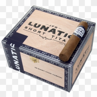 Jfr Cigars Lunatic Short Titan 4-3/4x60 Habano - Box, HD Png Download