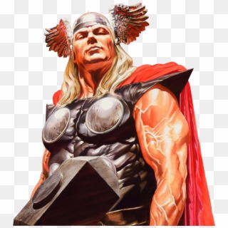No Caption Provided - Alex Ross Marvel Thor, HD Png Download