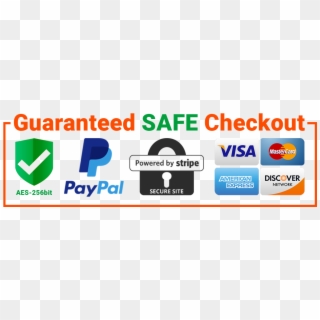 Guaranteed Safe Checkout Paypal , Png Download - Secure Checkout Badge Background Transparent, Png Download