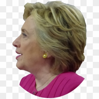 Hillary Rodham Clinton Oval Transparent - Blond, HD Png Download