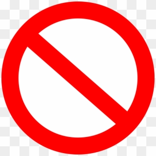No Symbol Computer Icons Sign - No Sign Png, Transparent Png