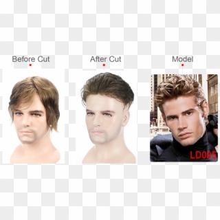 The Hair Color Pictures Are Only For Reference - Male Haircuts For Special Occasions, HD Png Download