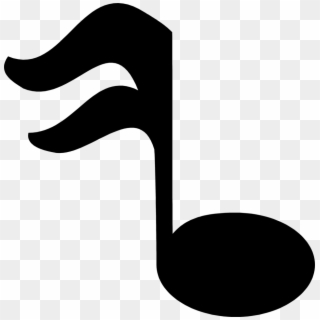 elegant music notes black and white clipart