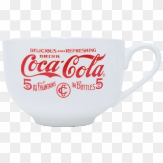 Coca-cola Cream Soup Mug Pre - Coffee Cup, HD Png Download
