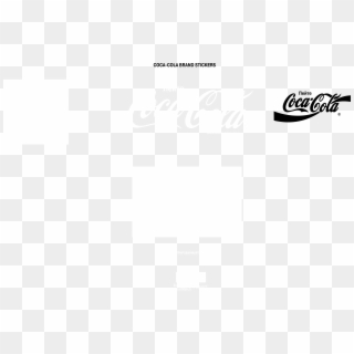 Coca Cola Logo2 Logo Black And White - Coca Cola, HD Png Download