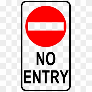 This Free Icons Png Design Of Sign-no Entry, Transparent Png