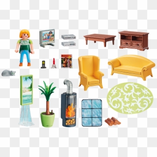 Room Clipart Dollhouse - Playmobil 5308, HD Png Download