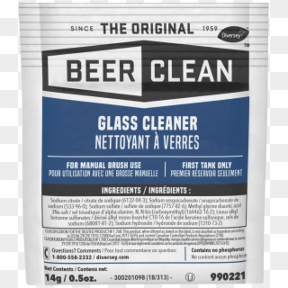 Beer Clean® Glass Cleaner - Cleaner, HD Png Download