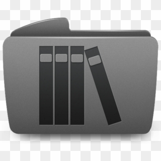 Silver Folder Icon, HD Png Download