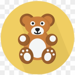Teddy Bear Icon - Icon, HD Png Download