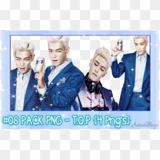 Png Top Blue Movies - Big Bang Top Png Pack, Transparent Png