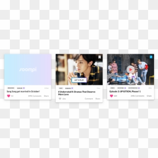 Besides, We Have 3 Types Of Articles On The Feed Page - Girl, HD Png Download