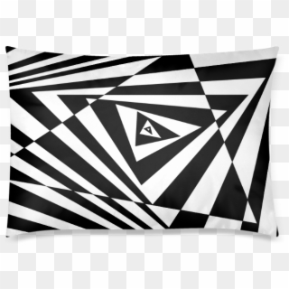 Dropshipping Custom 3d Design Triangle Cool Spacecustom - Monochrome, HD Png Download