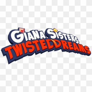 Twisted Sister Logo Png - Giana Sisters Twisted Dreams Logo, Transparent Png