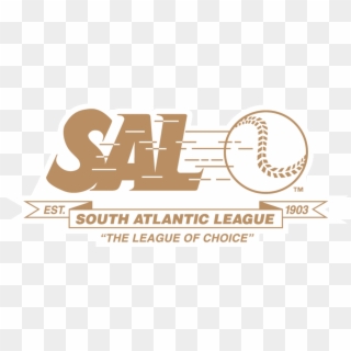 The Large Letters “sal” With A Baseball To The Right - South Atlantic League, HD Png Download