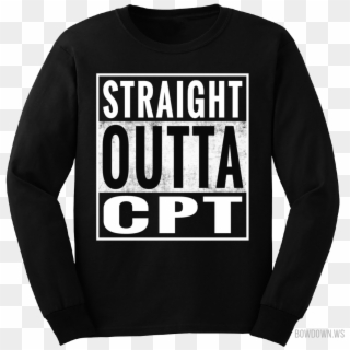 Straight Outta Compton T Shirt - T-shirt, HD Png Download
